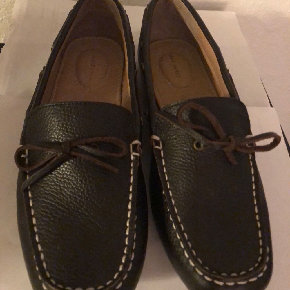 LIKE NEW LANDS’ END BROWN COMFY LOAFERS SZ 9